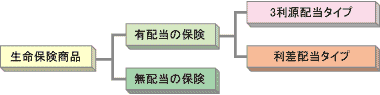 有配当の保険と無配当の保険